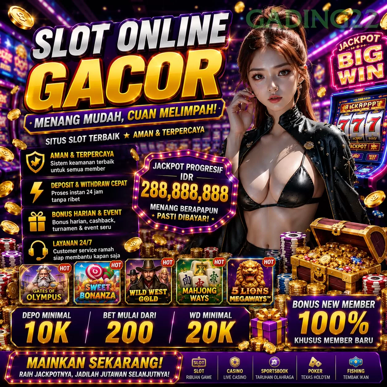 Ikon aplikasi gading22 resmi